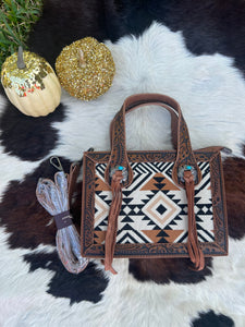 Brown Aztec Bag