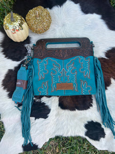 Turquoise Wrangler Bag