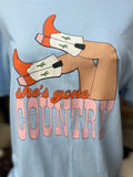She's Gone Country T-shirt